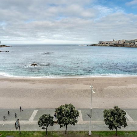 Apartamento En Primera Linea De Playa Riazor A Coruña Exteriér fotografie