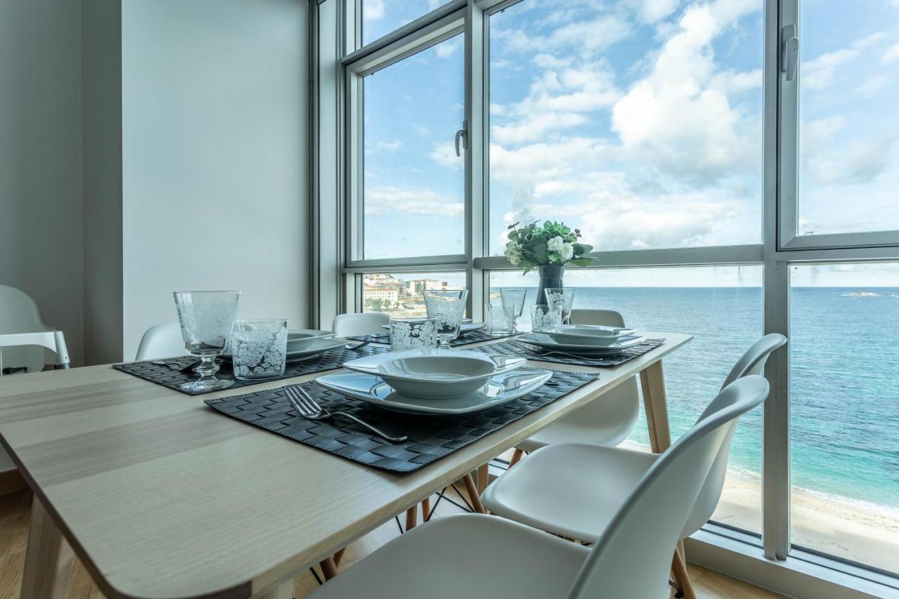 Apartamento En Primera Linea De Playa Riazor A Coruña Exteriér fotografie